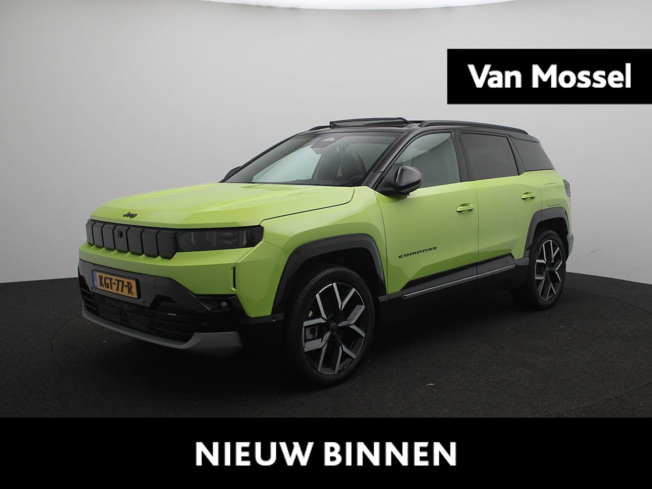 Jeep Compass - First Edition 74 kWh | Open dak | Tot 8 jaar garantie | Demo | - AutoWereld.nl