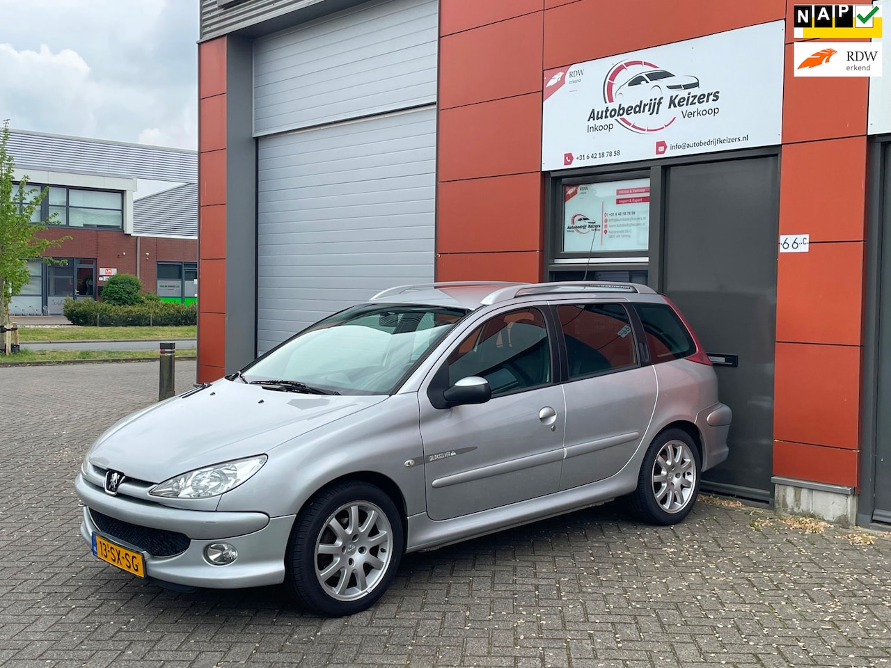 Peugeot 206 SW - 1.6-16V Quiksilver APK NAP AIRCO CNTRL - AutoWereld.nl