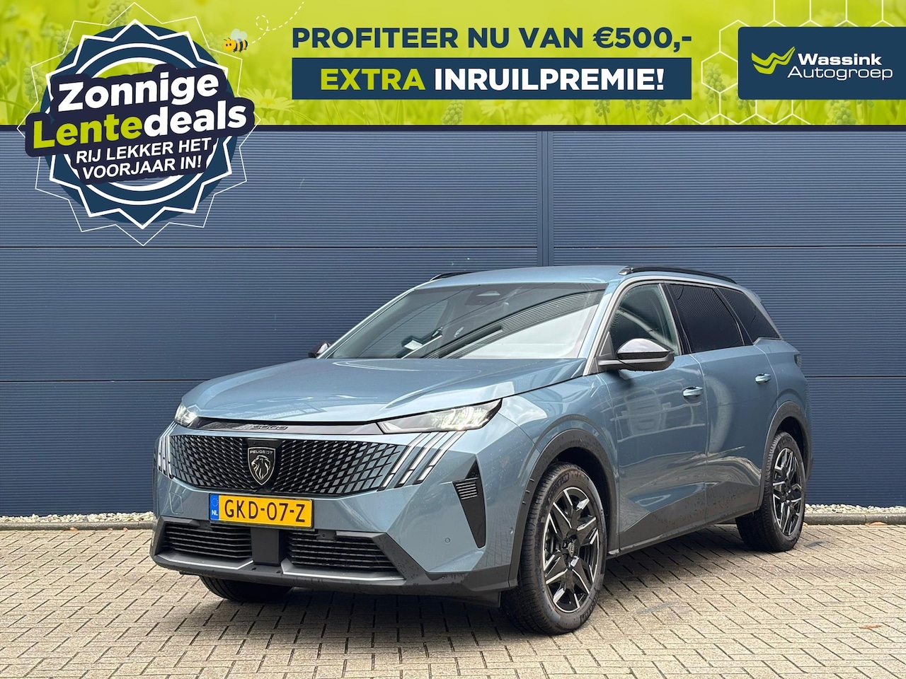 Peugeot 5008 - 1.2 Hybrid 136pk e-DSC6 Allure Pack Business | LENTEDEALS | Camera | Navigatie | Keyless | - AutoWereld.nl