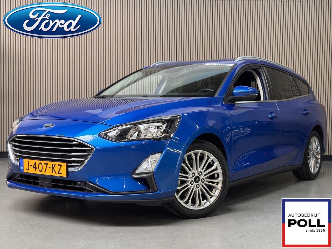 Ford Focus Wagon - 125pk Titanium X Navi Camera Winter Parking Dodehoek pack Adap Cruise El. Klep Wagon Deale - AutoWereld.nl