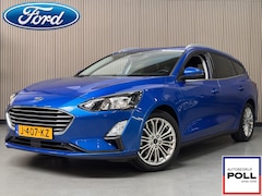 Ford Focus Wagon - 125pk Titanium X Navi Camera Winter Parking Dodehoek pack Adap Cruise El. Klep Dealeronder