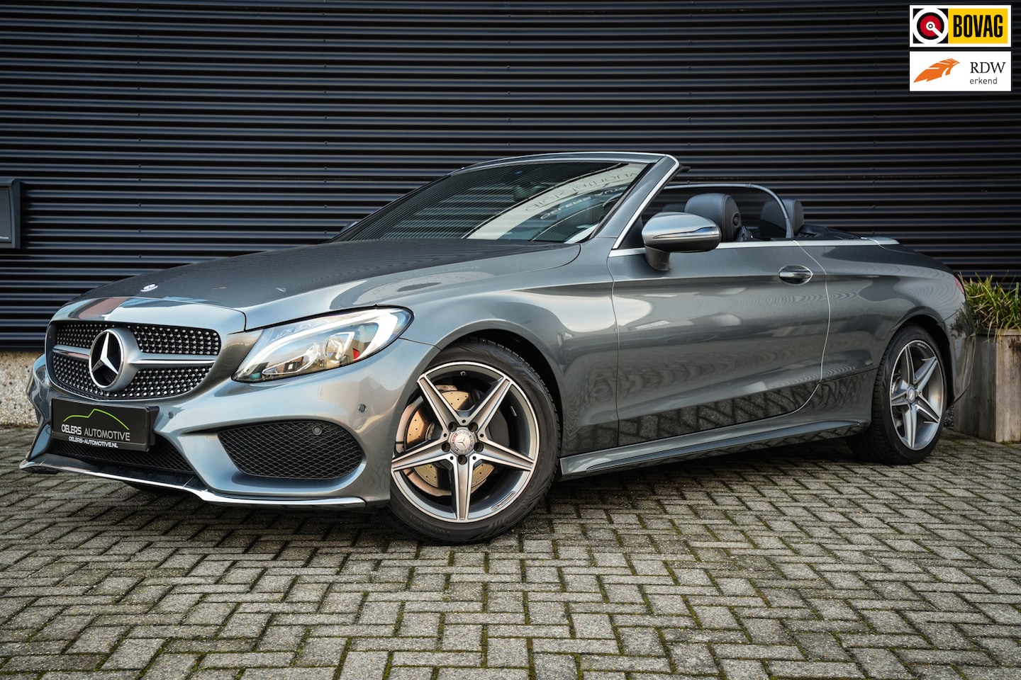 Mercedes-Benz C-klasse Cabrio - C 180 AMG Sport | Clima | CC | Navigatie | Airscarf | LED | Metallic Lak | PDC | Leder / A - AutoWereld.nl