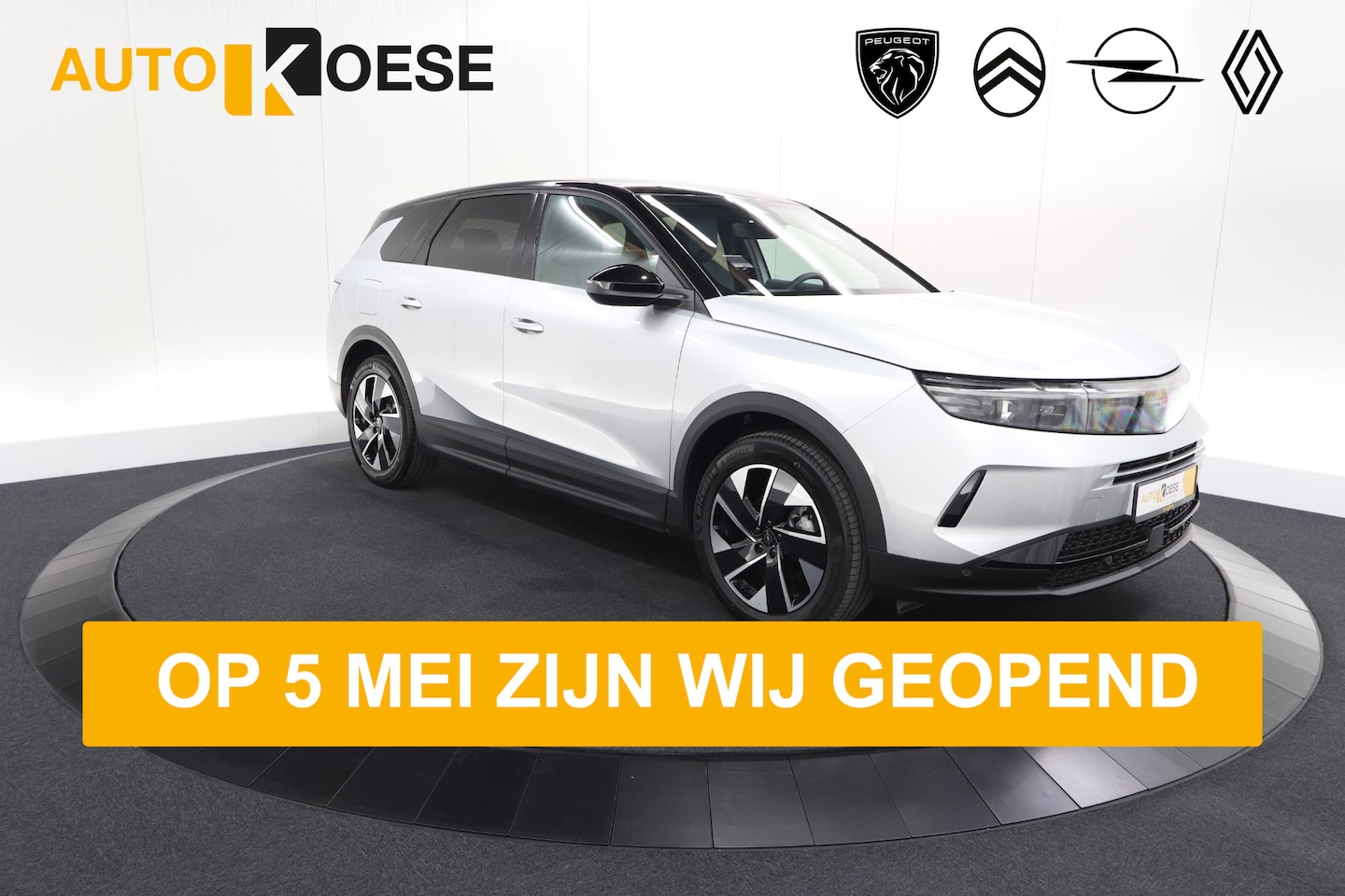 Opel Grandland - 1.2 Turbo 145 Hybrid GS | Nieuw Model | Camera | Apple Carplay | Navigatie | Stoelverwarmi - AutoWereld.nl
