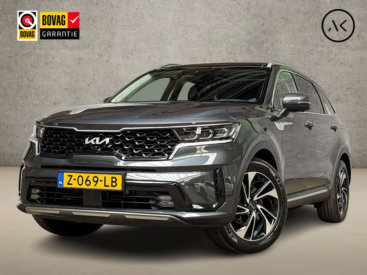Kia Sorento - 1.6 T-GDI Hybrid 2WD DynamicLine 7 Persoons 265Pk Automaat (PANORAMADAK, APPLE CARPLAY, 36 - AutoWereld.nl