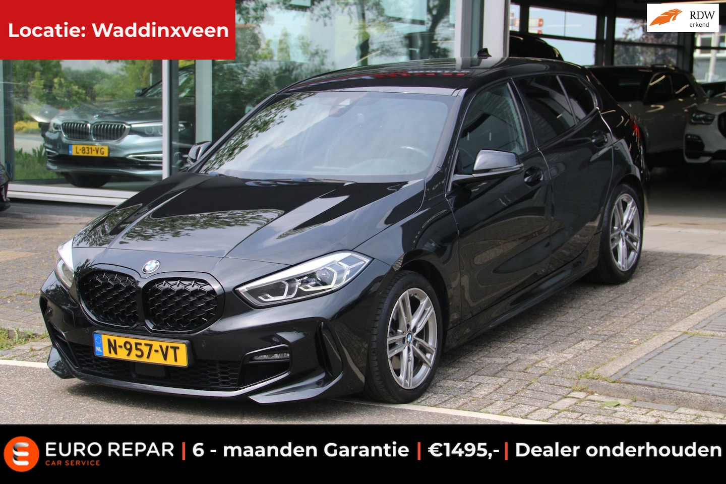 BMW 1-serie - 118i High Executive M-PAKKET STOELVERW. AUTOMAAT! - AutoWereld.nl