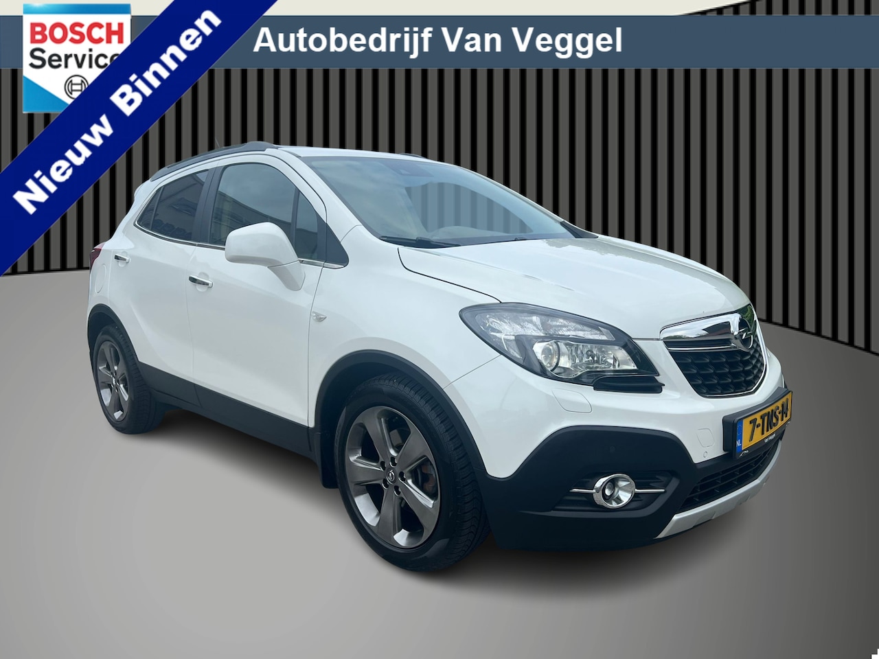 Opel Mokka - 1.4 T Cosmo leer, trekhaak, navi, stoel/stuur verw, pdc - AutoWereld.nl