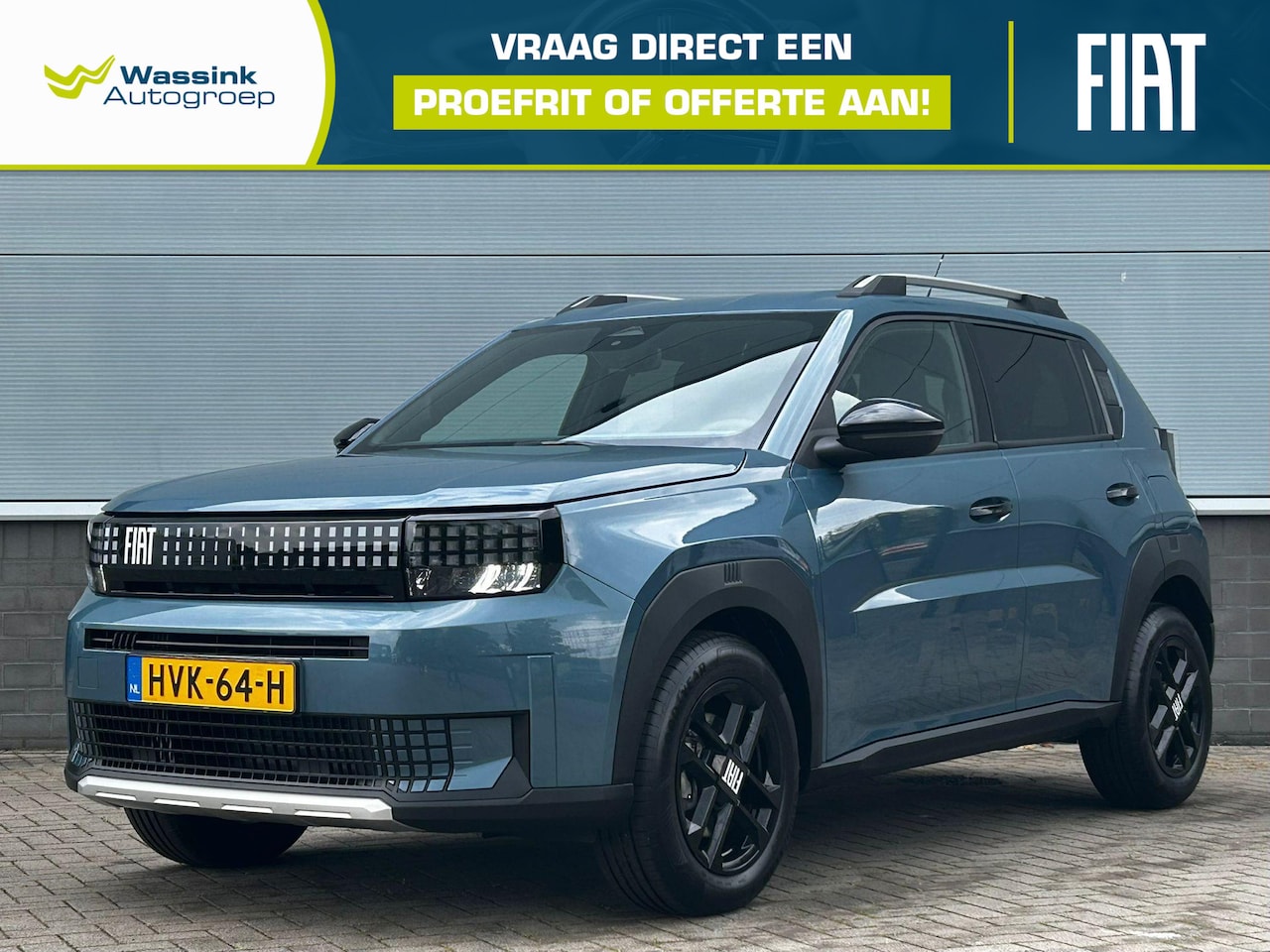 Fiat Grande Panda - Hybrid 100 pk Automaat Icon | Style Pack | Pixel LED Lampen | Apple Carplay / Android Auto - AutoWereld.nl