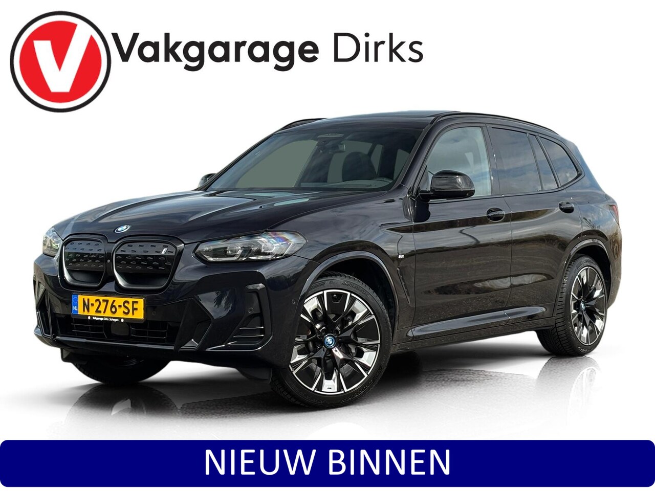 BMW iX3 - LCI High Executive M-Sport 80 kWh ✅ Keyless ✅ 360 ✅ H&K - AutoWereld.nl