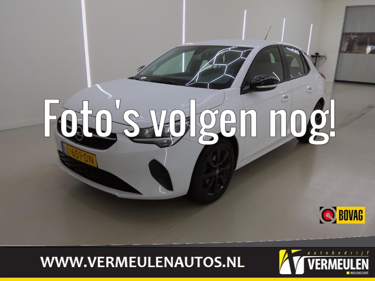 Opel Corsa - 1.2 75PK Edition + 16"/ Airco/ Cruise/ CarPlay/ Nl auto - AutoWereld.nl