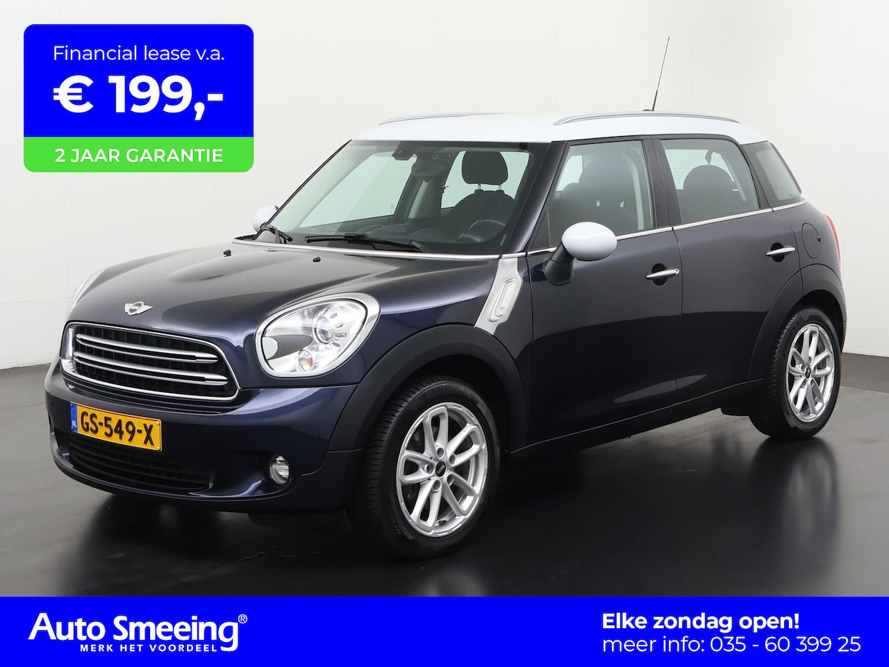 MINI Countryman - 1.6 Cooper | Trekhaak | Navigatie | Zondag Open! - AutoWereld.nl