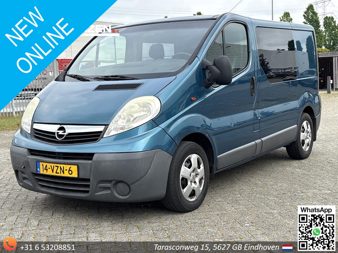 Opel Vivaro - 2.5 CDTI L1H1 Dubbel Cabine | € 3.450,- MARGE! | Airco | Cruise | Trekhaak | - AutoWereld.nl