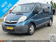 Opel Vivaro - 2.5 CDTI L1H1 Dubbel Cabine | € 3.450, - MARGE | Airco | Cruise | Trekhaak |