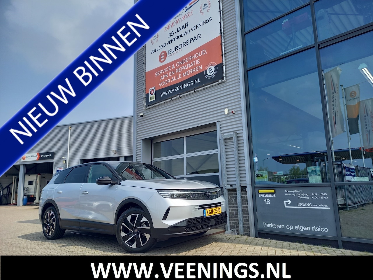 Opel Grandland - 1.2 Turbo Hybrid GS **15.906KM** - CAMERA - CARPLAY / ANDROID - - AutoWereld.nl