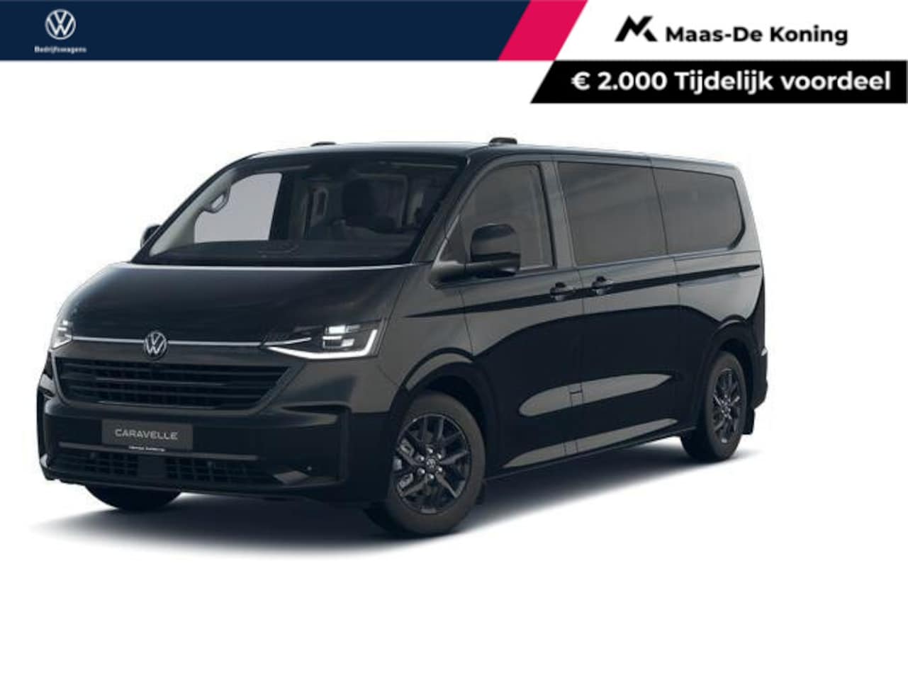 Volkswagen Transporter Caravelle - Style 70kWh / 218pk L2 · 8-zits · 734104 - AutoWereld.nl
