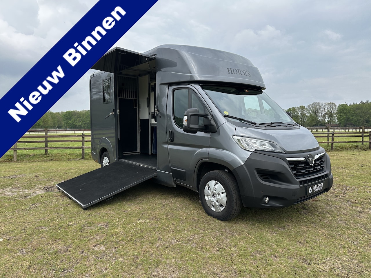 Opel Movano - AKX 2-paards paardenvrachtwagen B-rijbewijs 3000KG trekhaak! - AutoWereld.nl