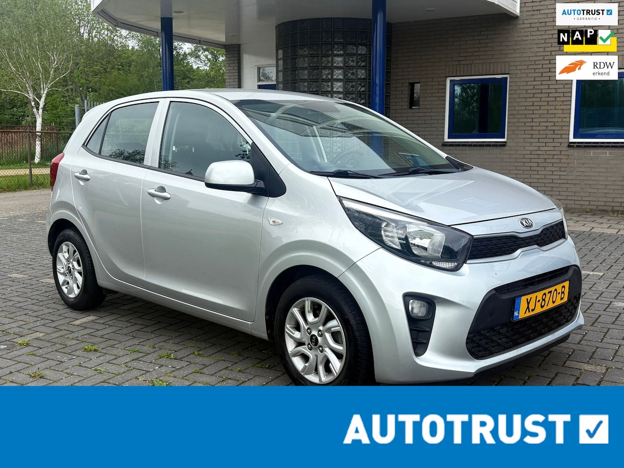 Kia Picanto - 1.0 CVVT EconomyPlusLine/Velgen/Airco/NL/1eig./NAP - AutoWereld.nl