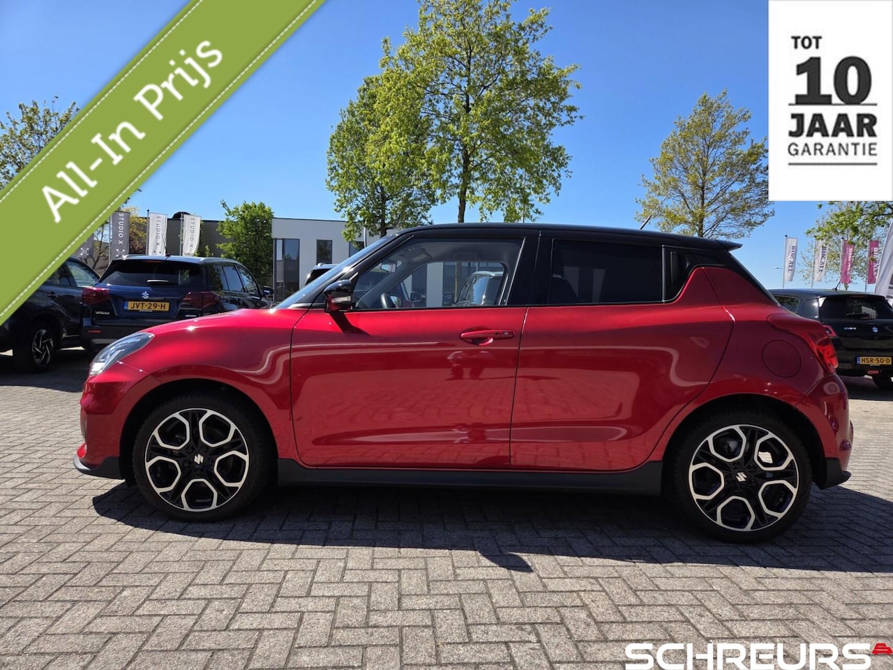 Suzuki Swift - 1.4 Sport Smart Hybrid|1ste eigenaar|Nl. Auto| Tot 10 jaar garantie!!!|Rijklaar prijs - AutoWereld.nl