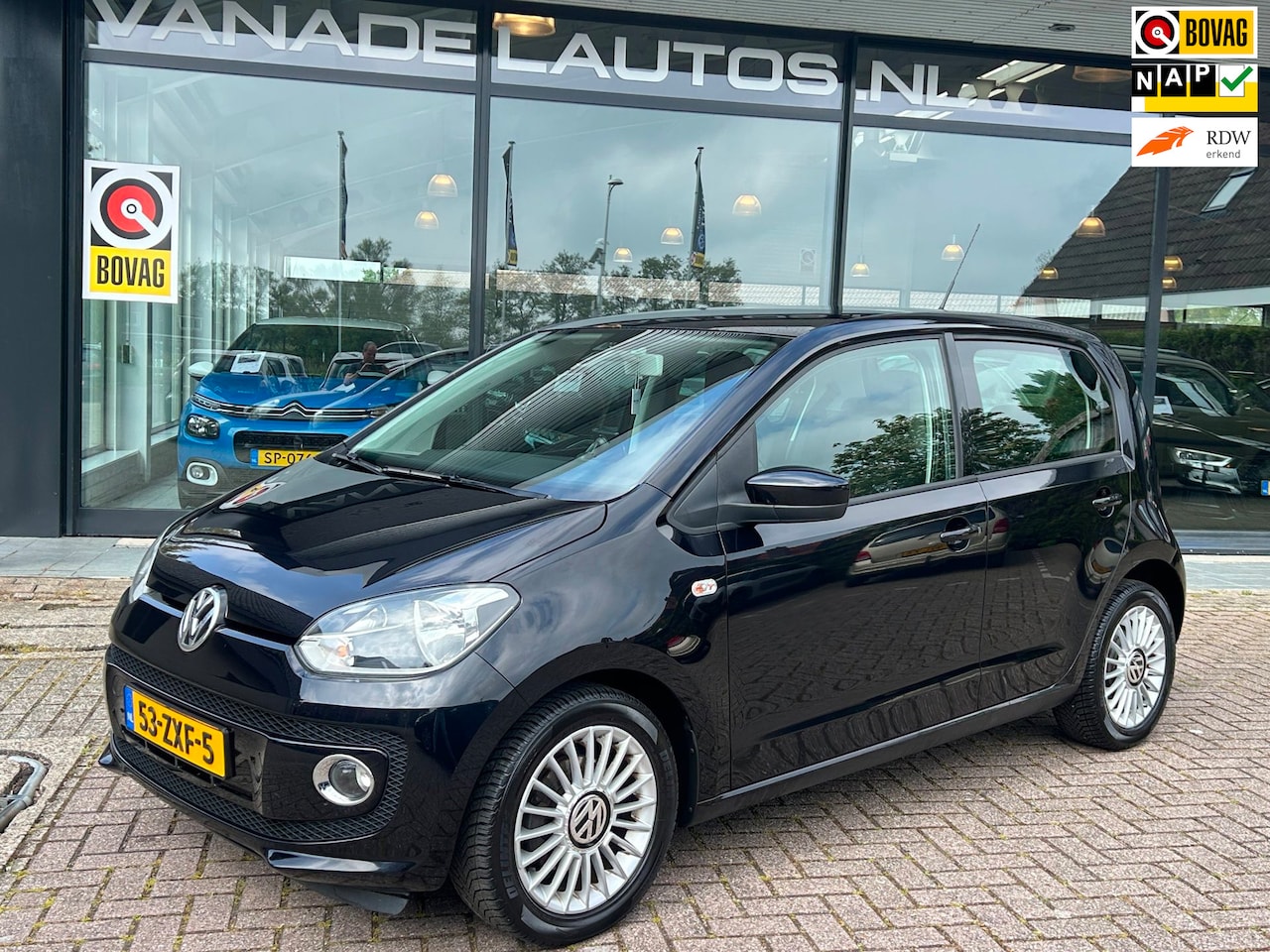 Volkswagen Up! - 1.0 high up! BlueMotion 5Drs Navi Airco LM-Velgen NL-Auto NAP Dealeronderhouden! - AutoWereld.nl