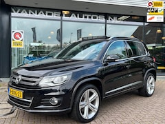 Volkswagen Tiguan - 1.4 TSI R-Line Edition Pano Xenon Clima Trekhaak NL-Auto NAP Dealeronderhouden