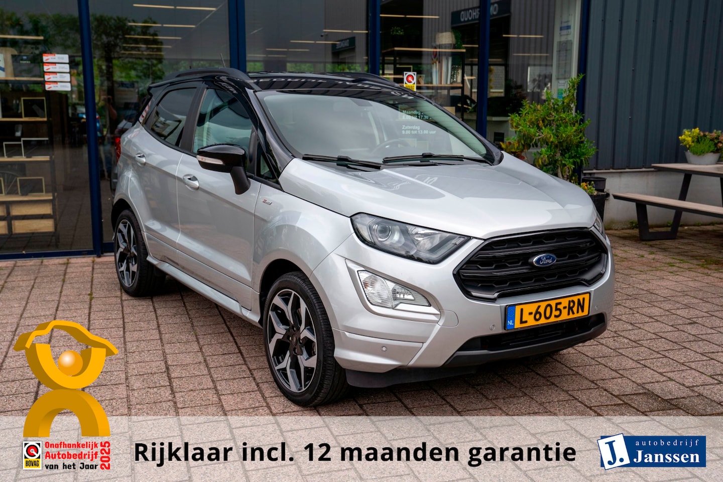 Ford EcoSport - 1.0 EcoBoost ST-Line Black|Prijs rijklaar incl 12 mnd garantie|Trekhaak Navi Clima - AutoWereld.nl