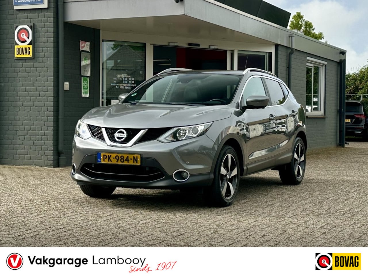Nissan Qashqai - 1.2 Tekna Trekhaak Pano Navi Camera - AutoWereld.nl
