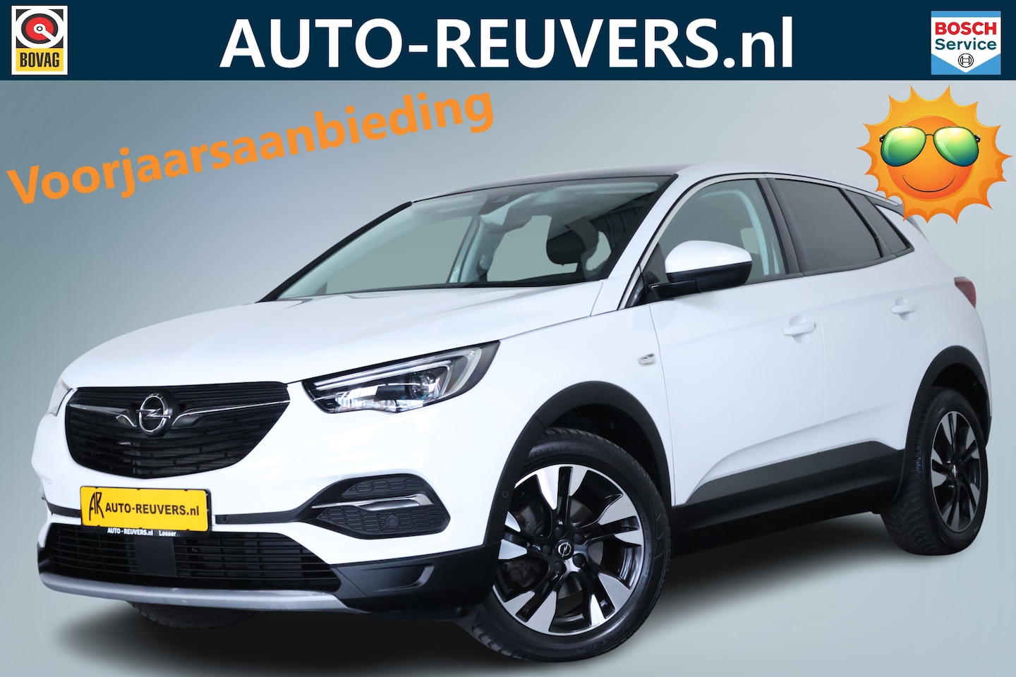 Opel Grandland X - 1.2 Turbo Innovation / Panorama / Navi / LED / CarPlay / Clima - AutoWereld.nl