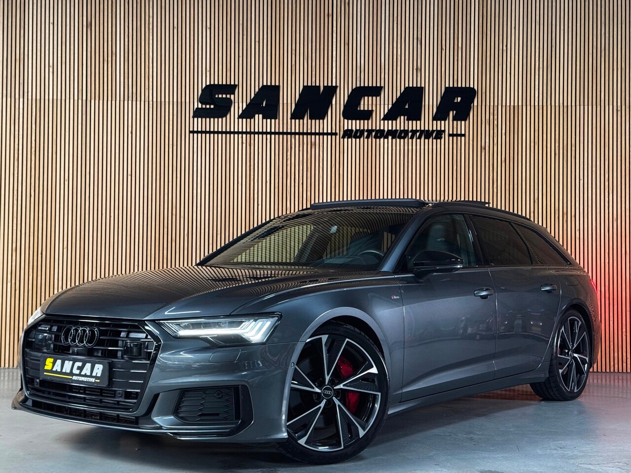 Audi A6 Avant - 55 TFSI e quattro S Competition Pano B&O 360° Trekhaak Carbon Camera - AutoWereld.nl