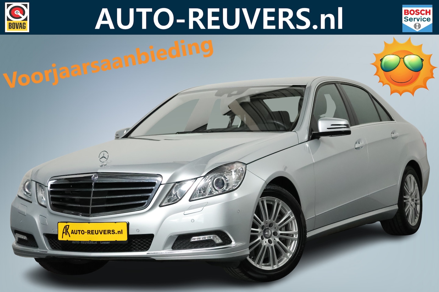 Mercedes-Benz E-klasse - 500 V8 Avantgarde 4-Matic ACC / Leder / Bi-xenon / Nachtzicht / ACC / Navi / Camera - AutoWereld.nl