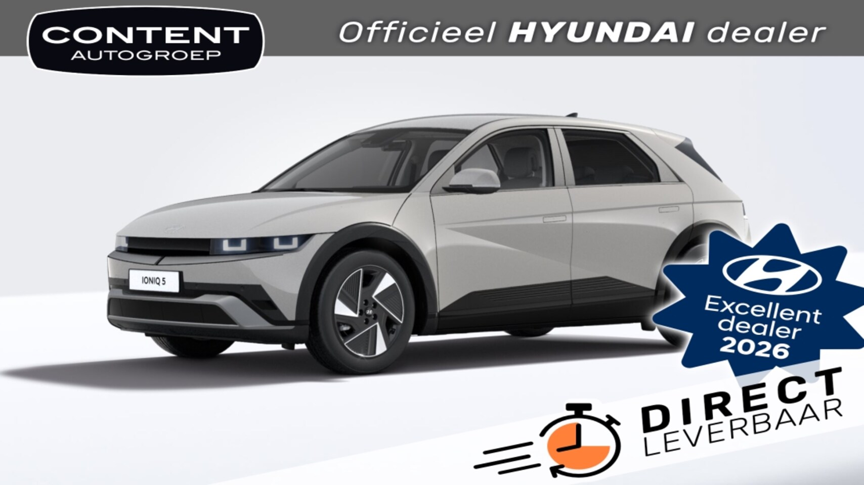 Hyundai IONIQ 5 - 84 kWh 229pk RWD Pure Edition | Snel Leverbaar - AutoWereld.nl