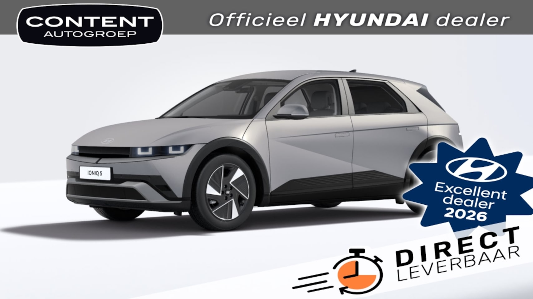 Hyundai IONIQ 5 - 63 kWh 170pk RWD Pure Edition | Direct Leverbaar - AutoWereld.nl