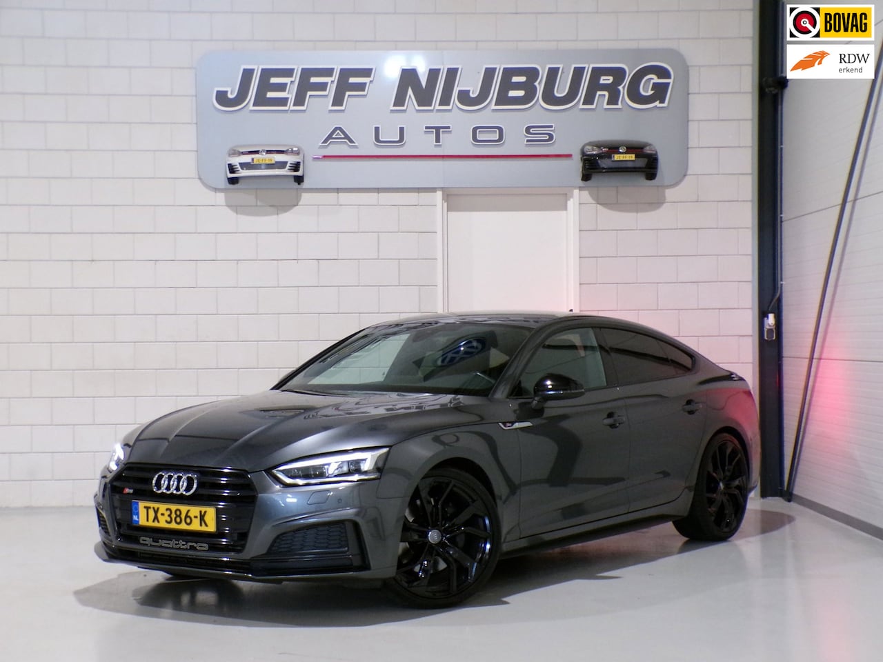 Audi S5 - Sportback 3.0 TFSI Quattro Pro Line Plus RS-Stoelen Trekhaak Carplay Stoelverwarming Massa - AutoWereld.nl