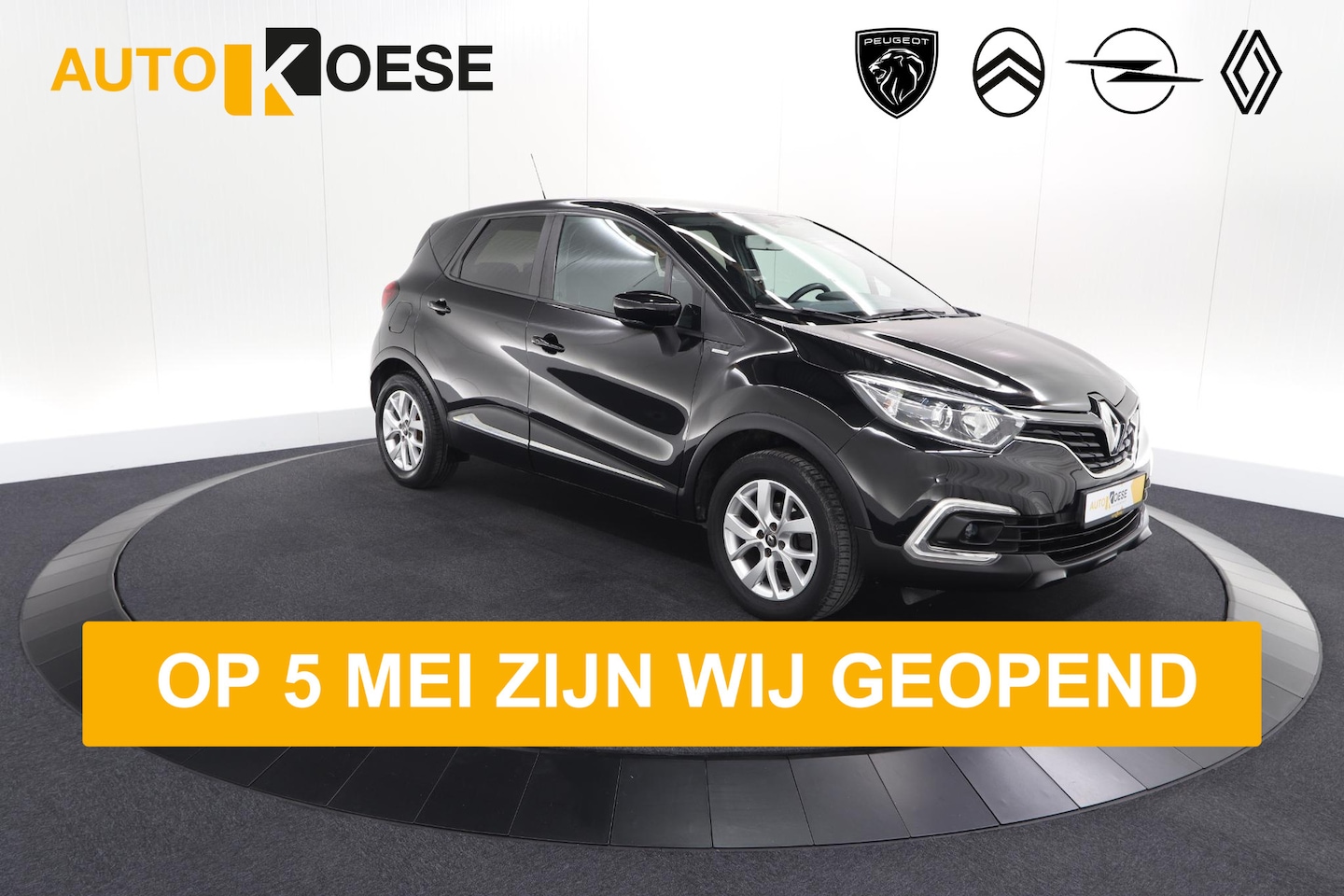 Renault Captur - TCe 90 Limited | Trekhaak | Navigatie | Parkeersensoren - AutoWereld.nl