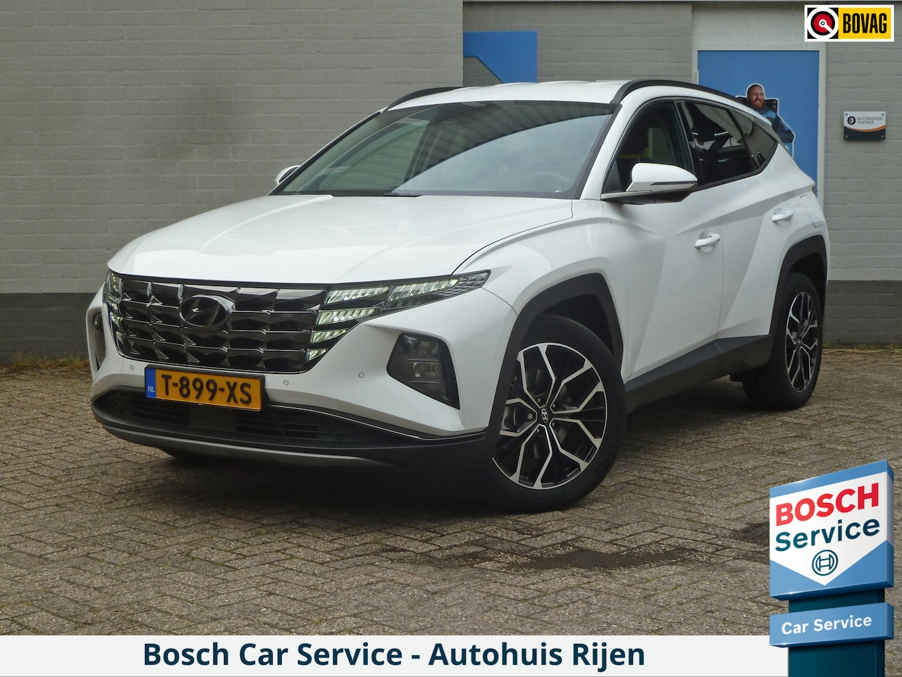 Hyundai Tucson - 1.6 T-GDI HEV Comfort Smart|Navi|Adaptive-Cruise|Stoel/Stuurverwarming|Krell-Audio|1e-Eige - AutoWereld.nl