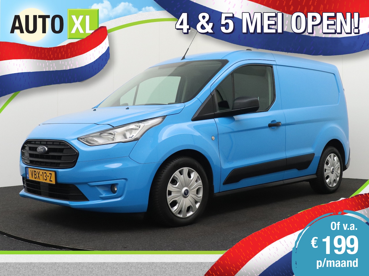 Ford Transit Connect - 1.5 100 PK Aut. Trend Trekhaak Camera Carplay Betimmerd - AutoWereld.nl