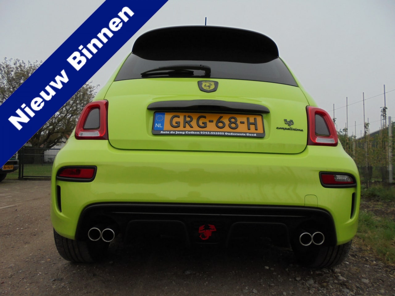 Fiat 500 Abarth - 595 Competizione 70th Anniversary **Savali Tuning 200+ PK**NIEUWSTAAT** - AutoWereld.nl