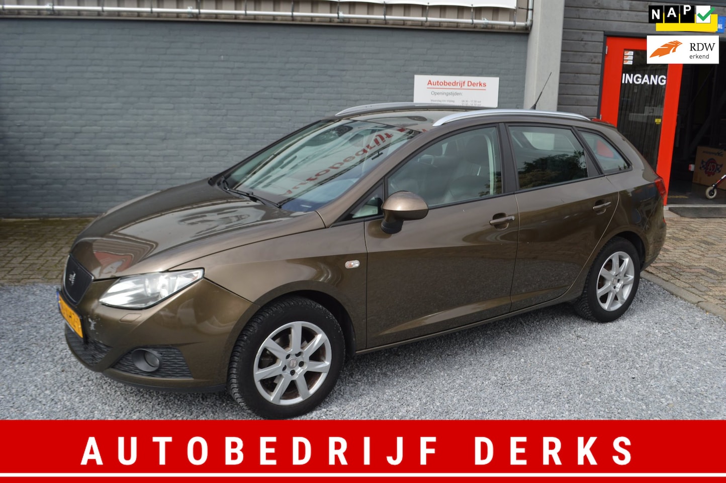SEAT Ibiza ST - 1.2 TDI Style Airco Leer 5Drs Bj 2010 Stuurbekrachtiging - AutoWereld.nl