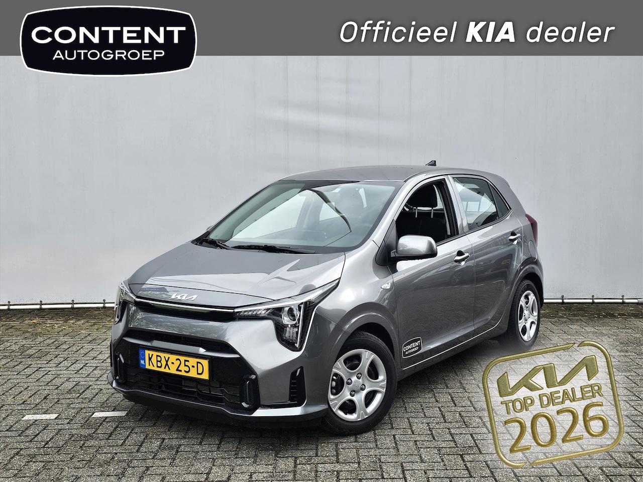 Kia Picanto - 1.0 DPi 68pk 4-zits AMT DynamicLine - AutoWereld.nl