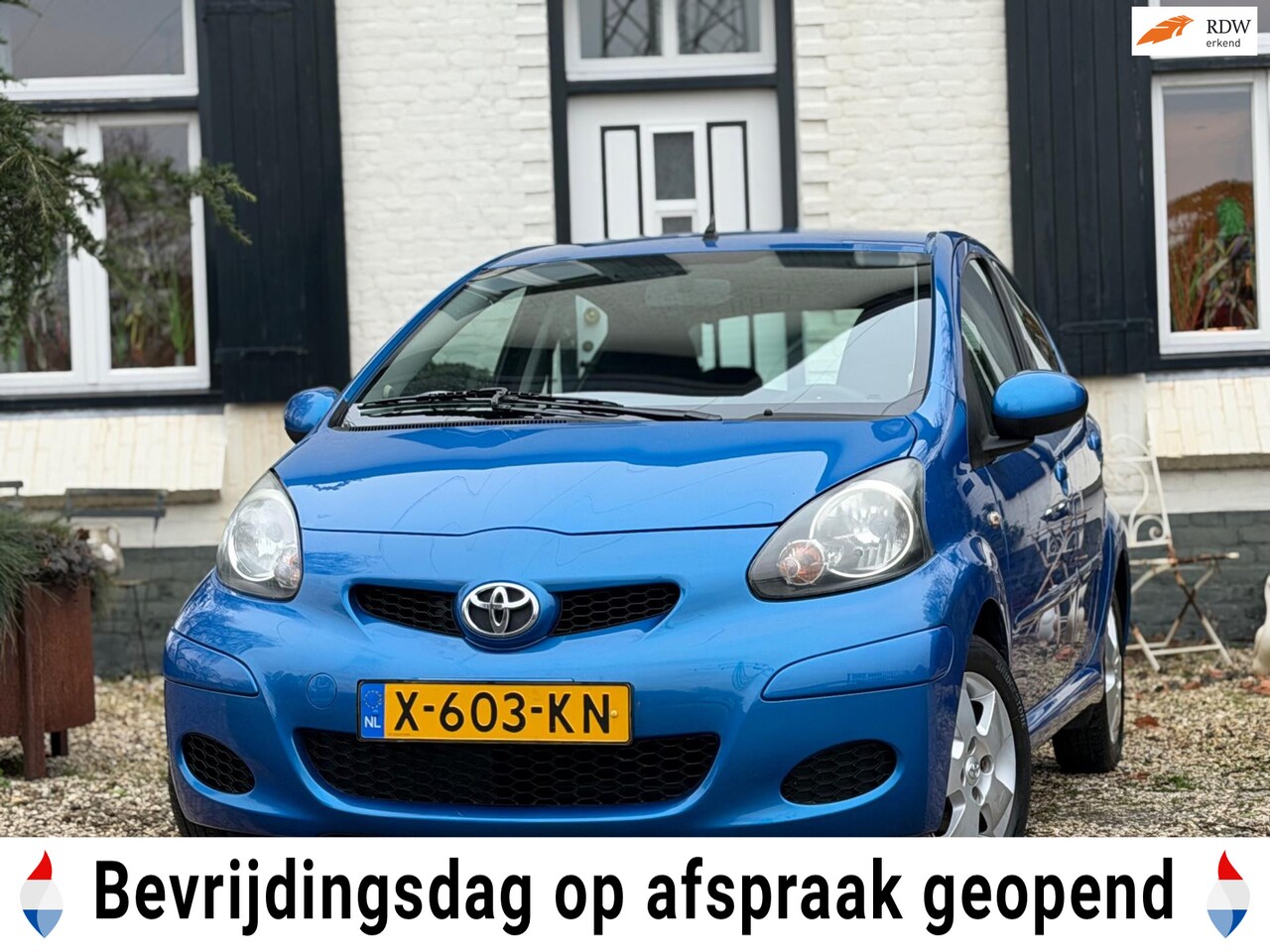 Toyota Aygo - 1.0-12V Dynamic Blue|Bluetooth|Navi|Elek-ramen| - AutoWereld.nl
