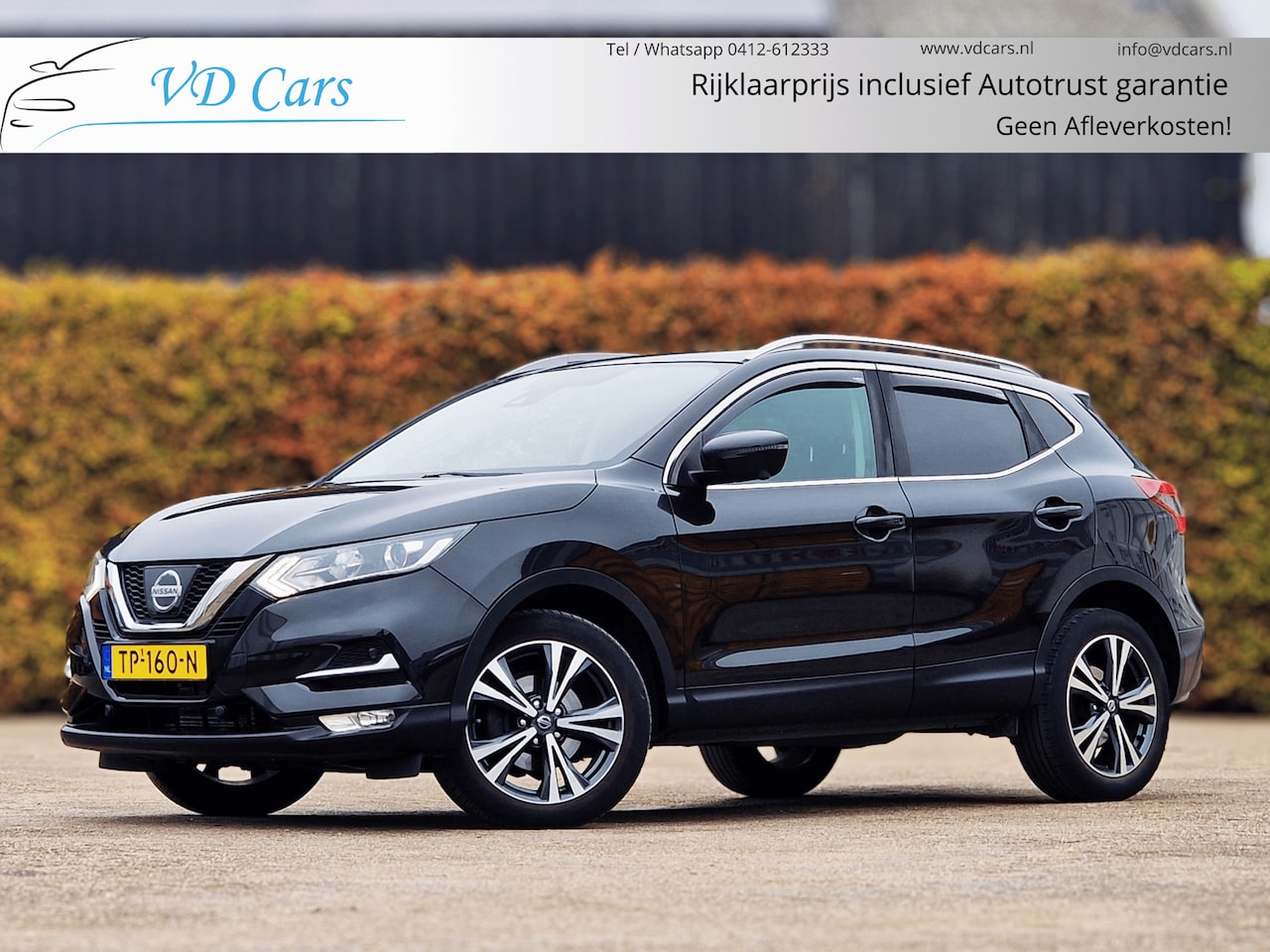 Nissan Qashqai - 1.2 N-Connecta AUTOMAAT*Navigatie*360 Camera*PDC*Cruise control*Climate control - AutoWereld.nl