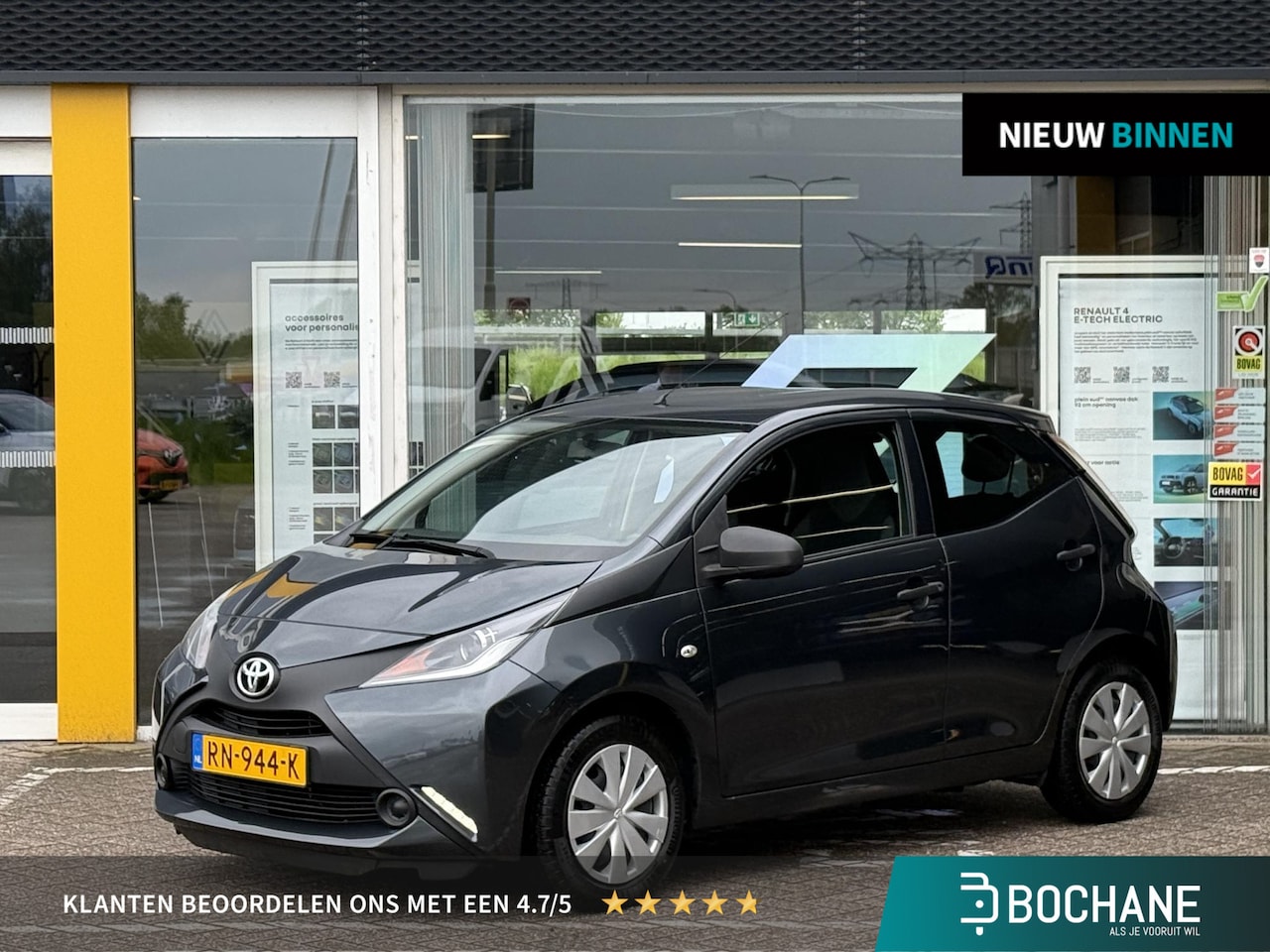 Toyota Aygo - 1.0 VVT-i x-fun | NAP | 1E eigenaar | 100% dlr onderhouden | Airco | BT-Telefoonfunctie | - AutoWereld.nl