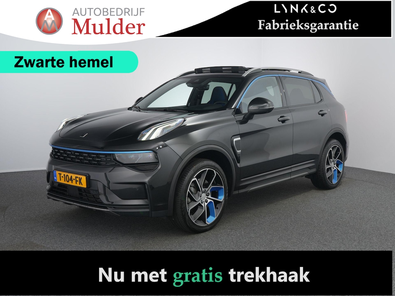 Lynk & Co 01 - 1.5 | Zwarte hemel | 360 camera | Pano | Carplay | - AutoWereld.nl