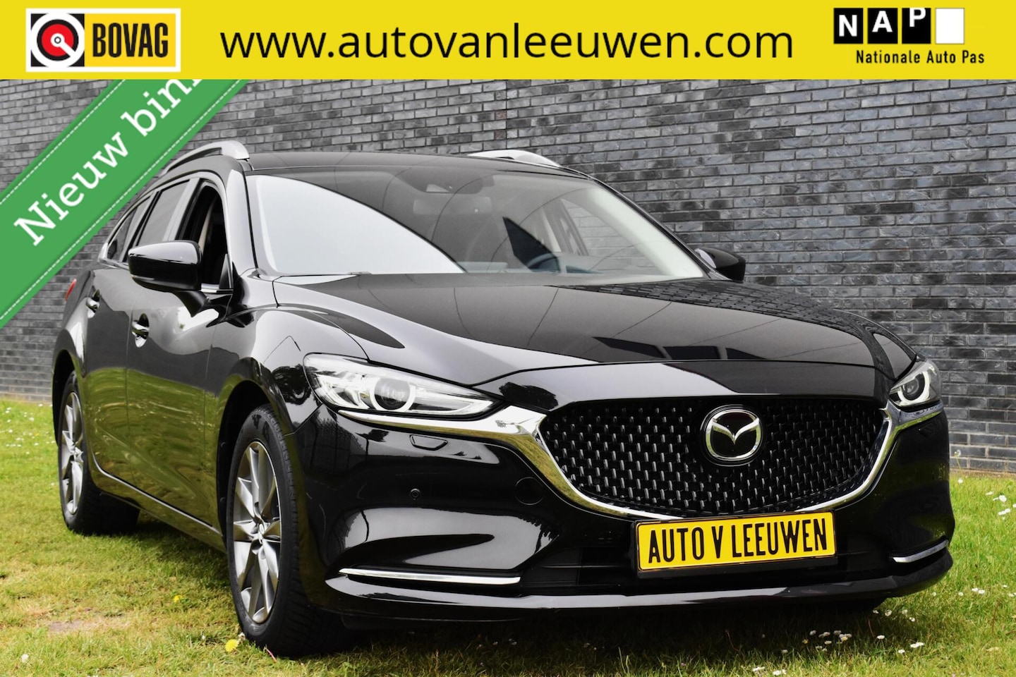 Mazda 6 Sportbreak - 2.0 SkyActiv-G 165 Exlusive-Line AUTOMAAT/ACC/CAMERA/DAB/ETC.! - AutoWereld.nl