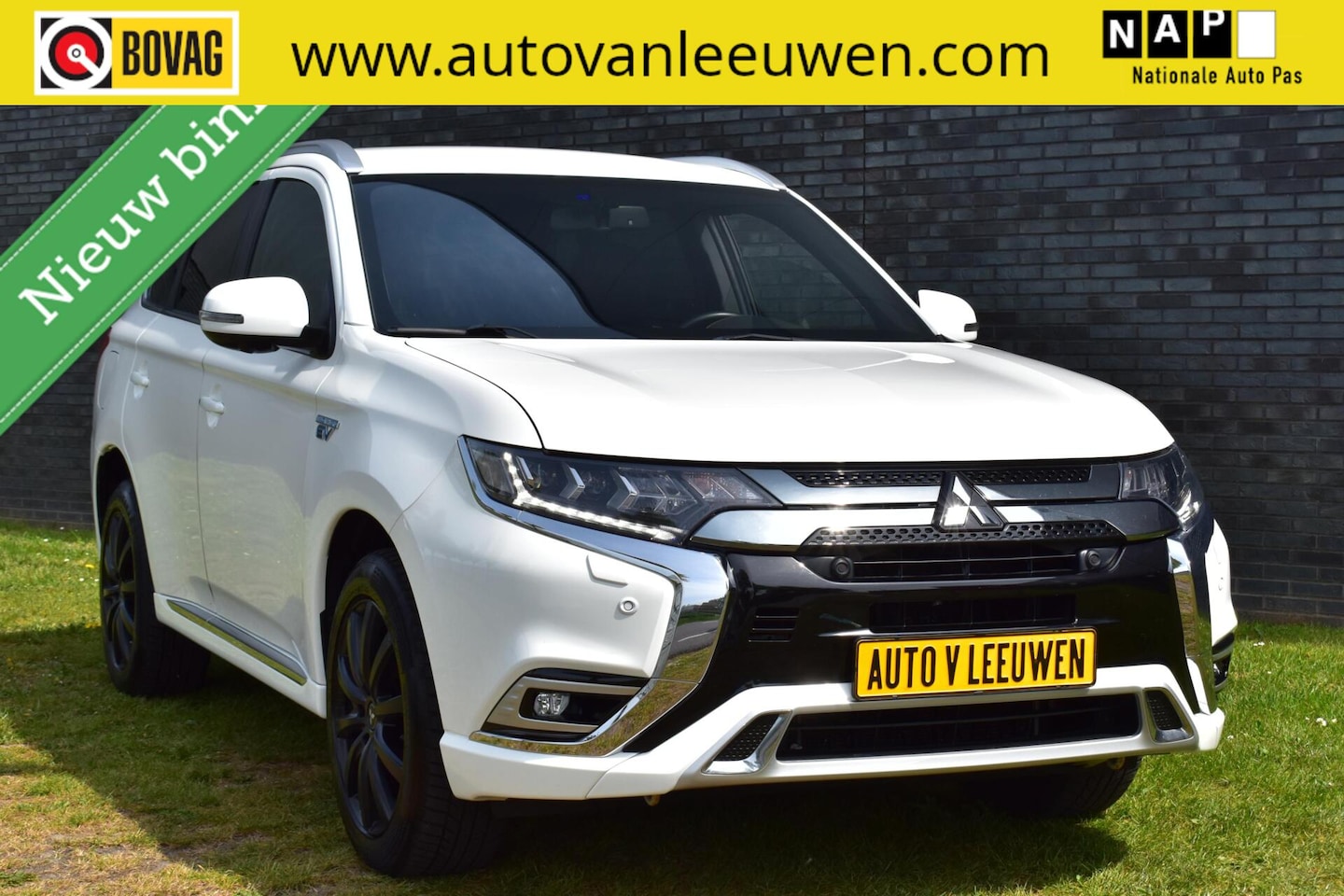 Mitsubishi Outlander - 2.4 PHEV Diamand Edition 360º CAMERA/LEDER VOL!//ETC,! - AutoWereld.nl