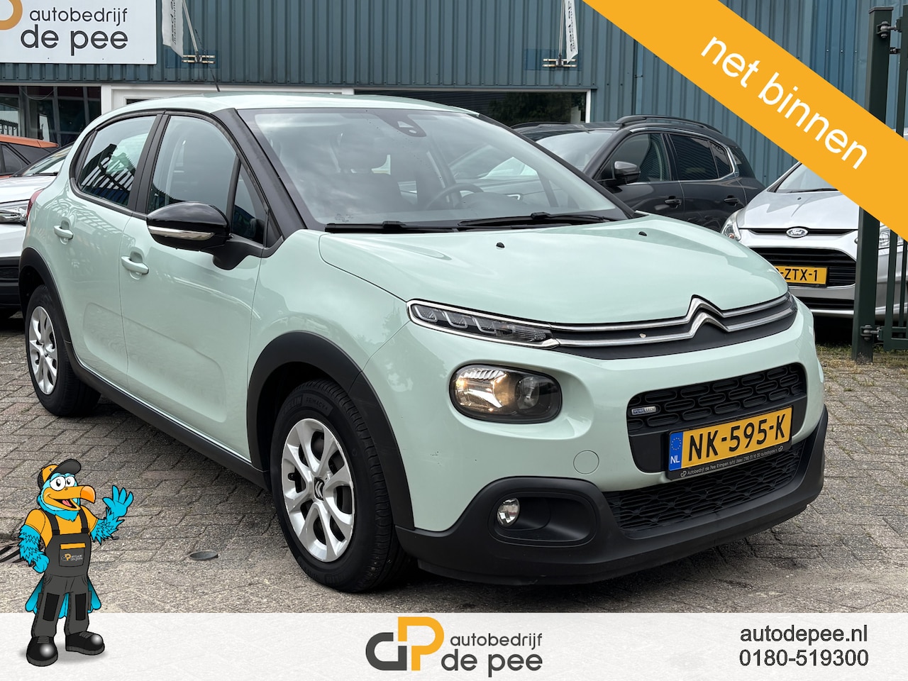 Citroën C3 - 1.2 PureTech S&S Feel GARANTIE/CLIMA/CRUISE/CARPLAY/PARKEERSEN./EL.RAMEN rijklaarprijs! - AutoWereld.nl