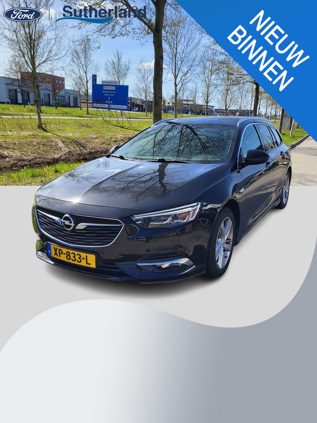 Opel Insignia Sports Tourer - 1.6 Turbo 200 PK Innovation Automaat | Trekhaak | Leren bekleding | 18 INCH Lichtmetalen V - AutoWereld.nl