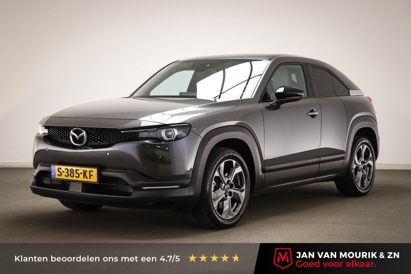 Mazda MX-30 - e-SkyActiv 145 Luxury 36 kWh | SOH 95% | STUURVERWARMING | HEAD UP | DAB | APPLE | CAMERA - AutoWereld.nl