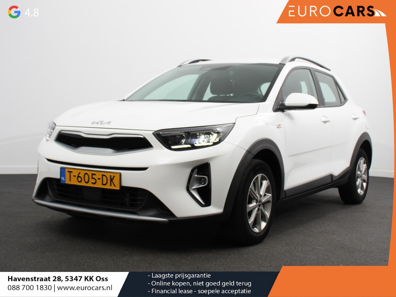 Kia Stonic - 1.0 T-GDi MHEV DynamicLine Trekhaak Camera Parkeer sensoren Navigatie Apple Carplay/Androi - AutoWereld.nl