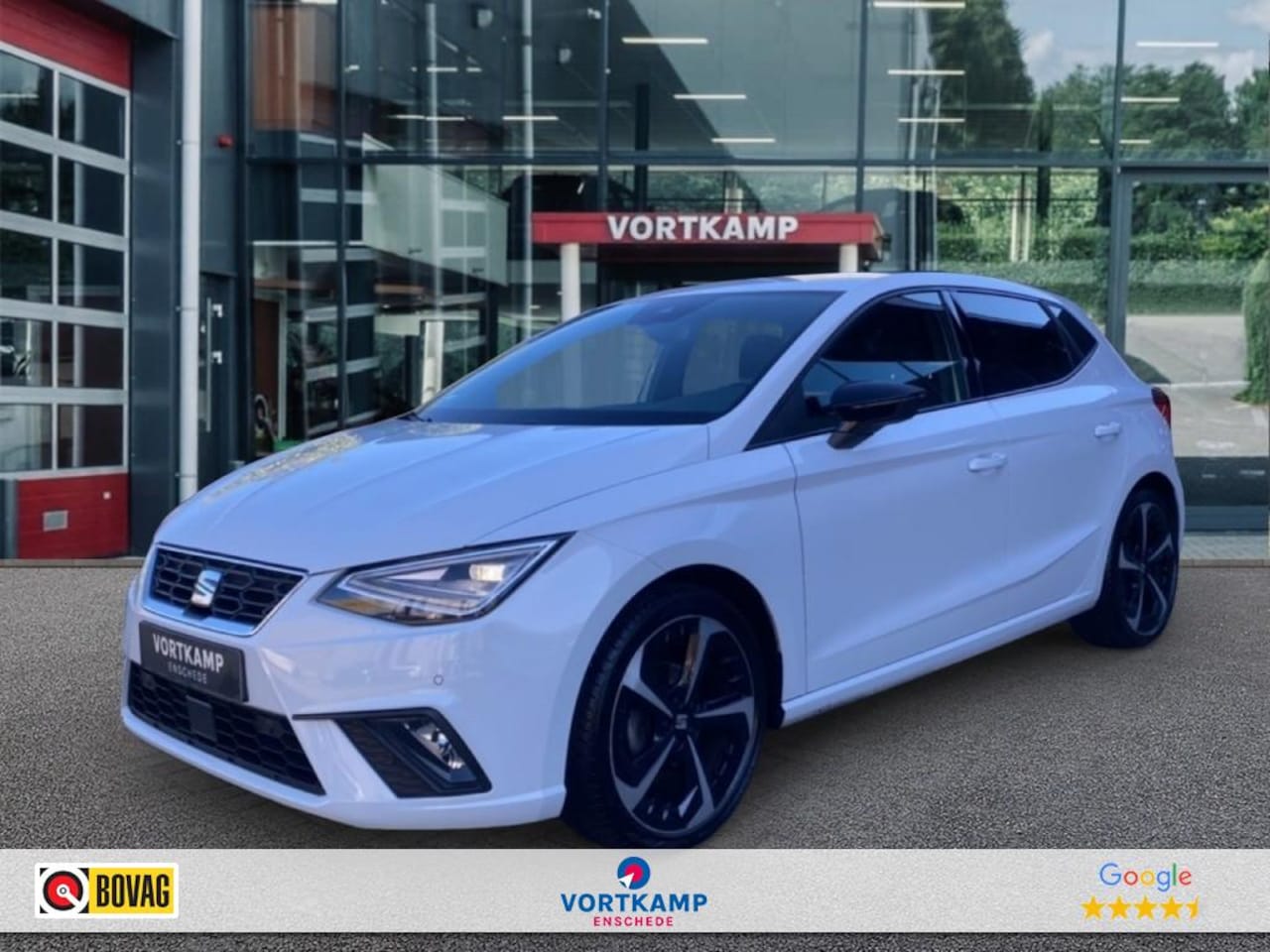 SEAT Ibiza - 1.0 TSI FR LED/DEALER-ONDERHOUDEN/CARPLAY/PDC/CRUISE - AutoWereld.nl