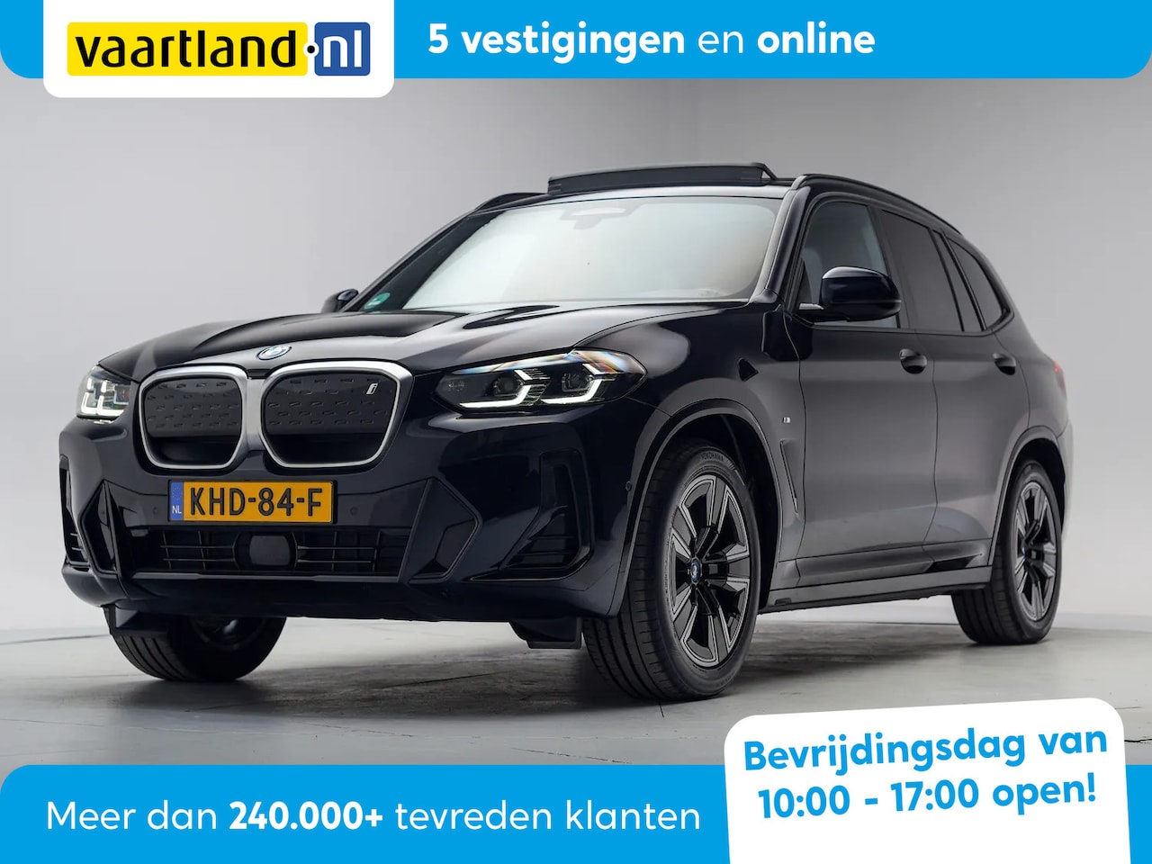 BMW iX3 - M-Sport 80 kWh Executive 3-Fase [ Panorama Leder Memory Camera Navi Carplay /Android ] - AutoWereld.nl