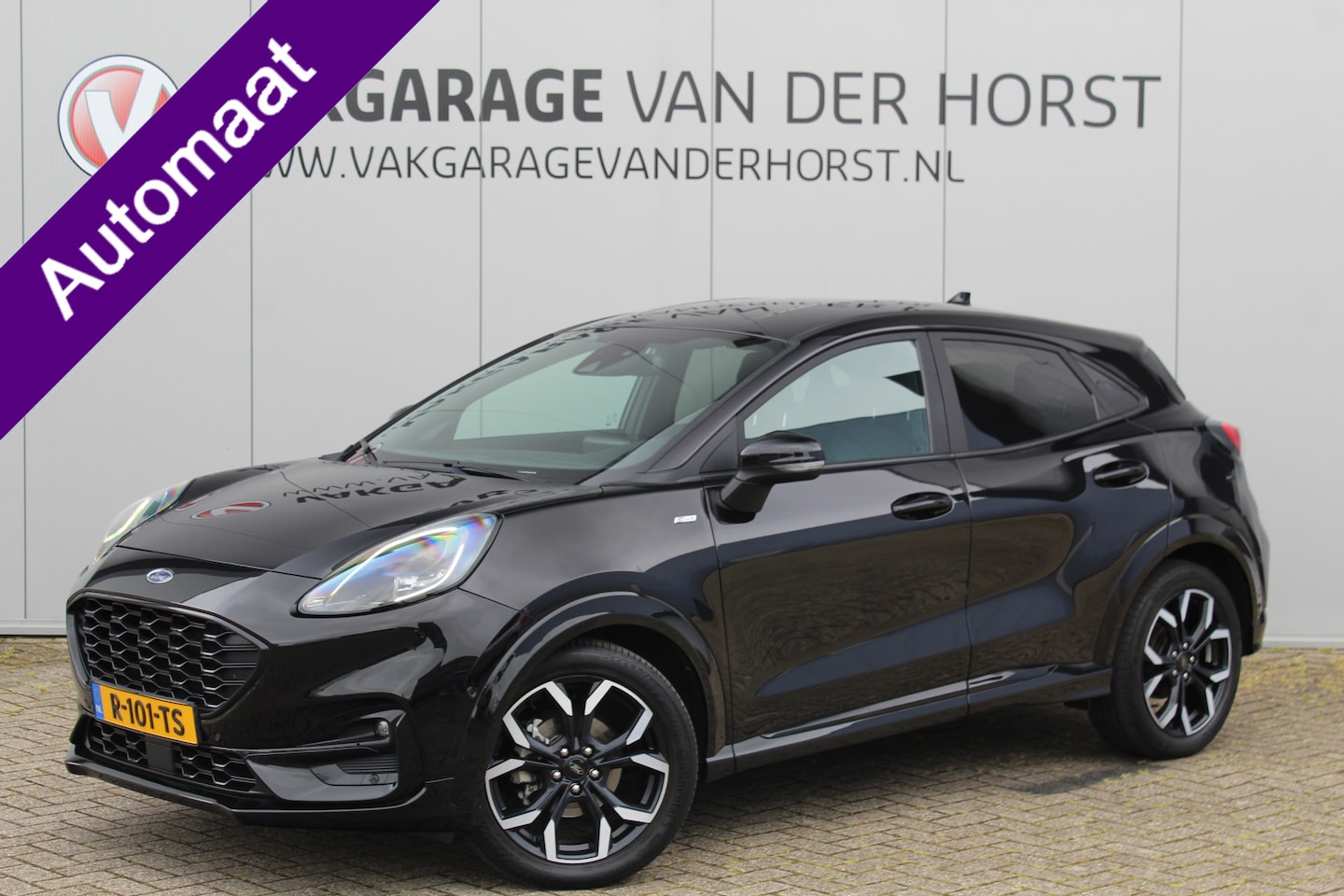 Ford Puma - 1.0 EcoBoost Hybrid ST-Line X AUTOMAAT! Erg nette en goed onderhouden Ford Puma ! airco, n - AutoWereld.nl
